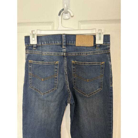 Tucker + Tate Big Kids Slim Straight Leg Jeans Size 16 Slim Dark Wash Denim - Picture 4 of 7